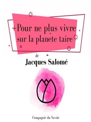 cover image of Pour ne plus vivre sur la planète taire
